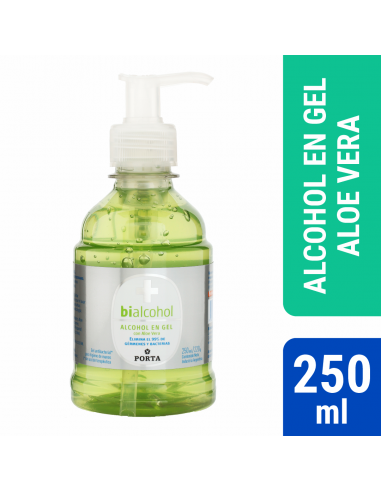Bialcohol alcohol en gel con aloe x...