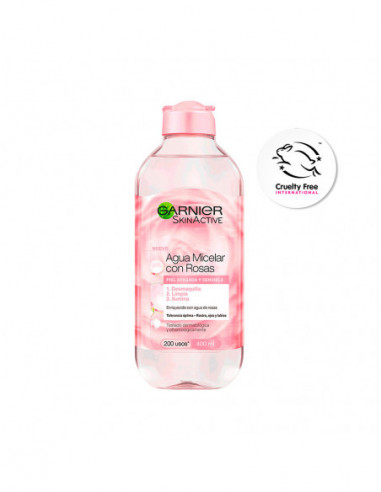 Agua Micelar de Rosas Garnier 400ml