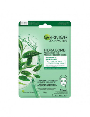 Mascarilla en Tela Té Verde...