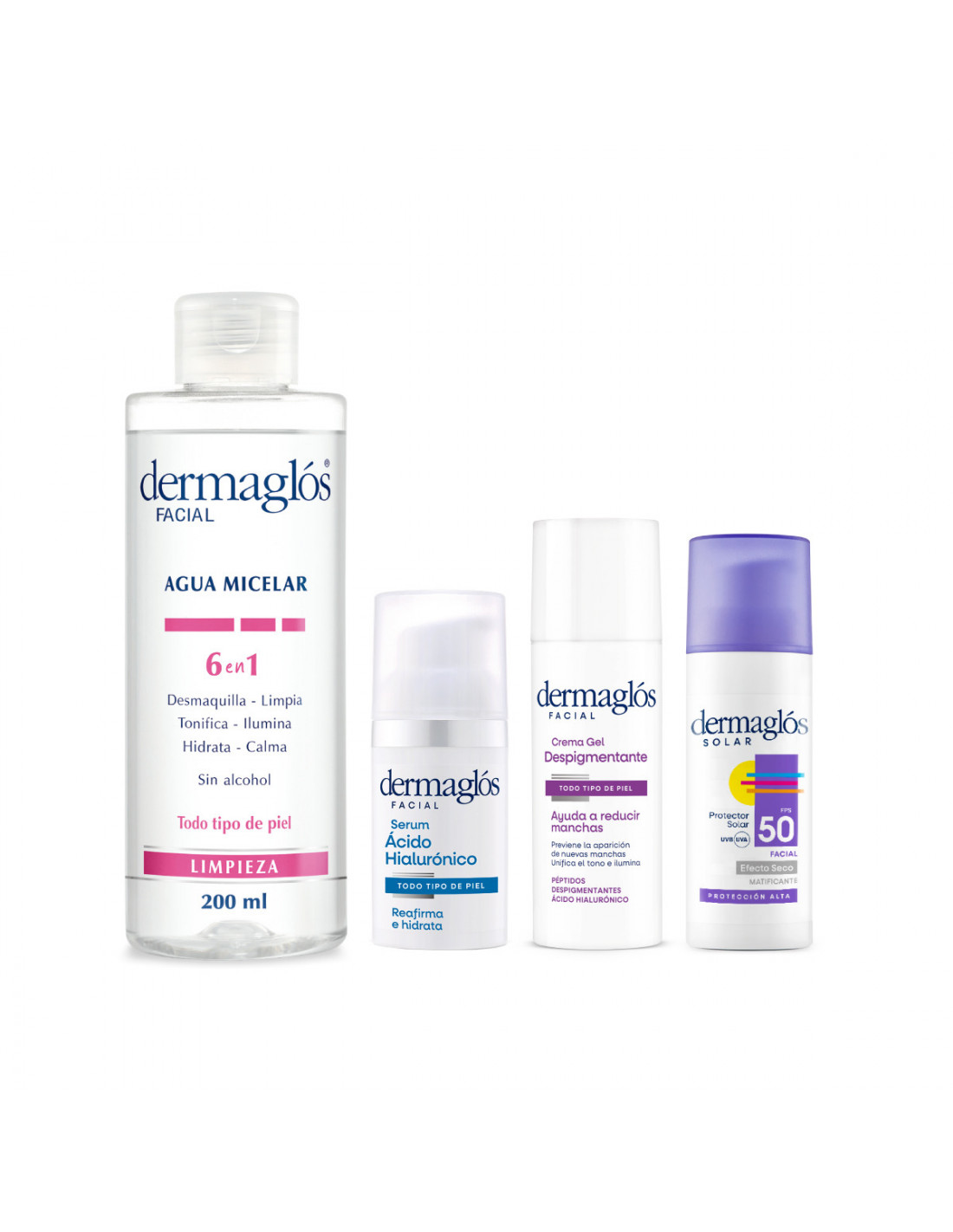 Dermaglos Combo Rutina Completa Con... Dermaglos Combo Rutina Completa Con...