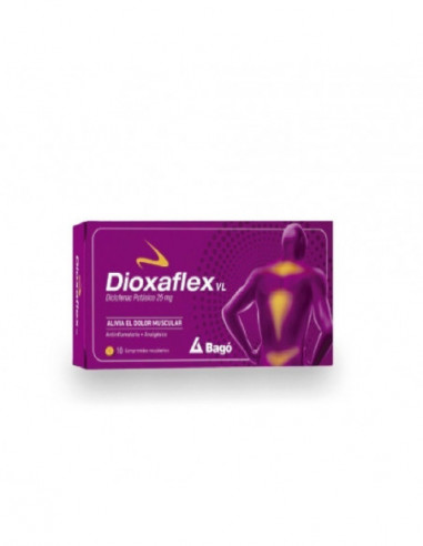 Dioxaflex Vl 25 Mg X 10 Comprimidos