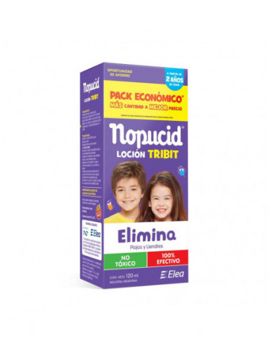Nopucid Tribit Locion Ahorro X 120 Ml