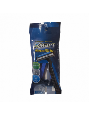 Xmart Sensigrip Hombre X 3 Maquinas...