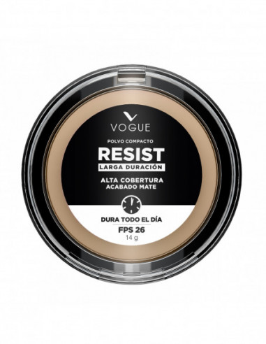 Polvo Compacto Vogue Resist Tono Natural