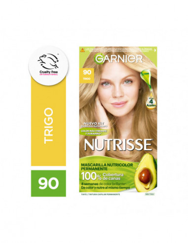 Kit Tintura Nutrisse Clasico Tono 90...