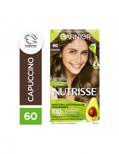 Kit Tintura Nutrisse Clasico Tono 60...