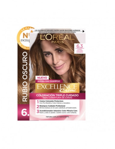 Excellence Keratina  Kit 6/30 Tintura...