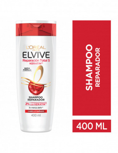 Shampoo Elvive RT5 Keratin 400ml