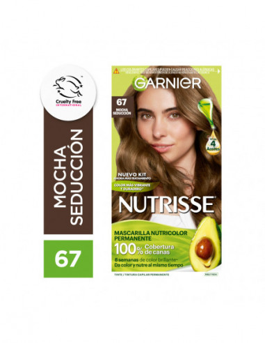 Kit Tintura Nutrisse Clasico Tono 67...