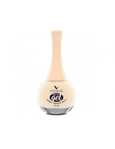 Esmalte Vogue Efecto Gel Tono Natural