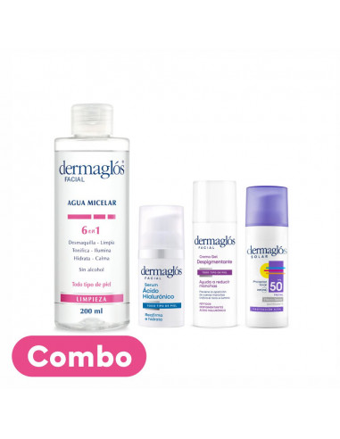 Dermaglos Rutina Completa Con Crema...