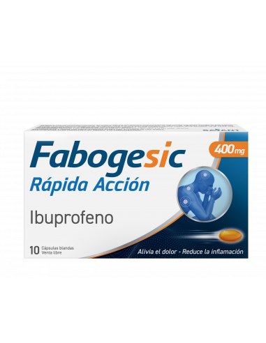 Fabogecic Rapida Accion 400 Mg X 10...