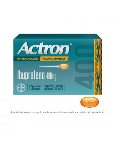 Actron Rapida Accion x 10 Capsulas...