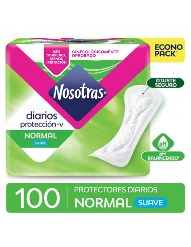 Nosotras Normal con Aloe Protectores...