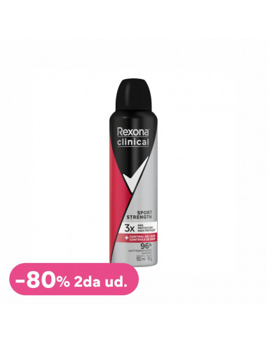 REXONA CLINICAL SPORT 96H AER 150 Ml DES