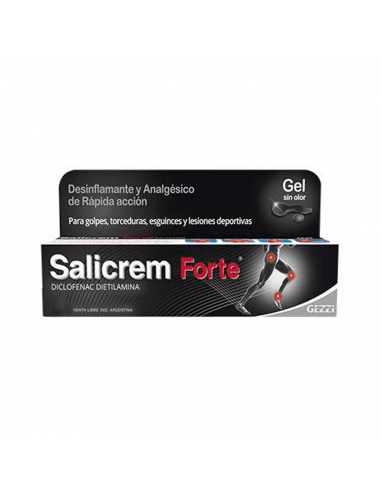 Salicream Forte Gel Sin Olor x 40 gr