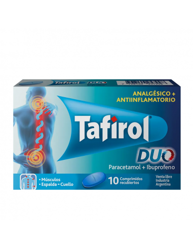 Tafirol Duo x 10 Comprimidos