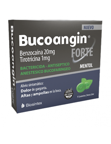 Bucoangin Forte Sabor Mentol x 9...