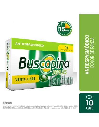 Buscapina Perlas x 10  Capsulas Blandas