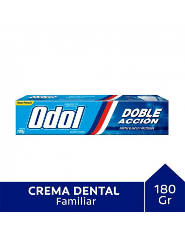 Odol Doble Accion Crema Dental  X 180 gr