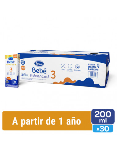 Sancor Bebe 3 Advanced 200 Ml x 30...