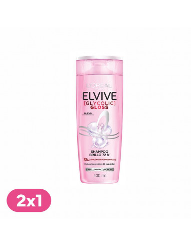 Shampoo Elvive Glycolic Gloss 400ml Shampoo Elvive Glycolic Gloss 400ml