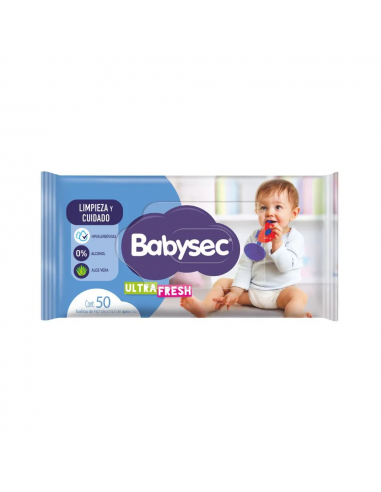Babysec Ultrafresh x 50 Toallitas... Babysec Ultrafresh x 50 Toallitas...