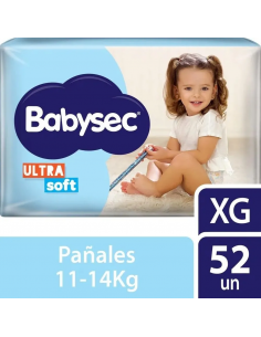 Babysec Ultrasoft XG x 52...