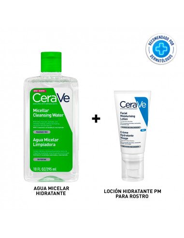 Cerave Combo Agua Micelar + Locion...