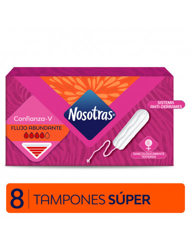 Nosotras Tampon Digital Super x 8... Nosotras Tampon Digital Super x 8...